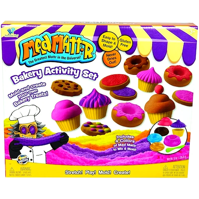 RELEVANT PLAY Mad Mattr Bakery Activity Set