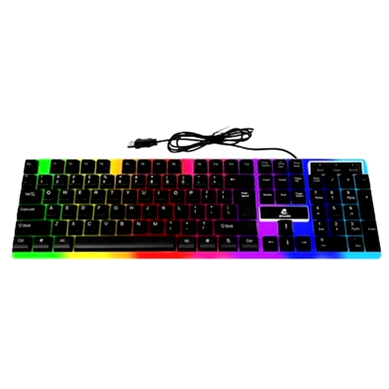 SPM SPM Gaming Ενσύρματο Πληκτρολόγιο με RGB φωτισμό (US)