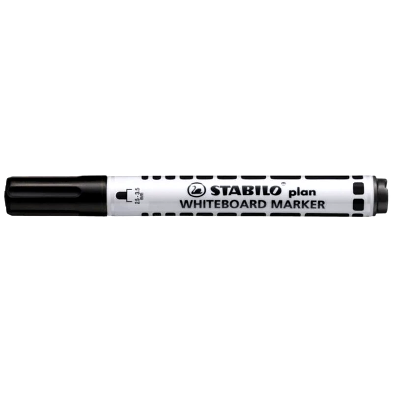 Μαρκαδόρος Πίνακα Stabilo 641 Μαύρο 2.5-3.5 mm