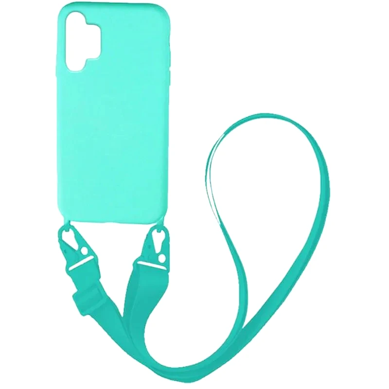 SONIQUE Θήκη Samsung Galaxy A13 4G - Sonique Carryhang Liquid Silicone Strap - Γαλάζιο