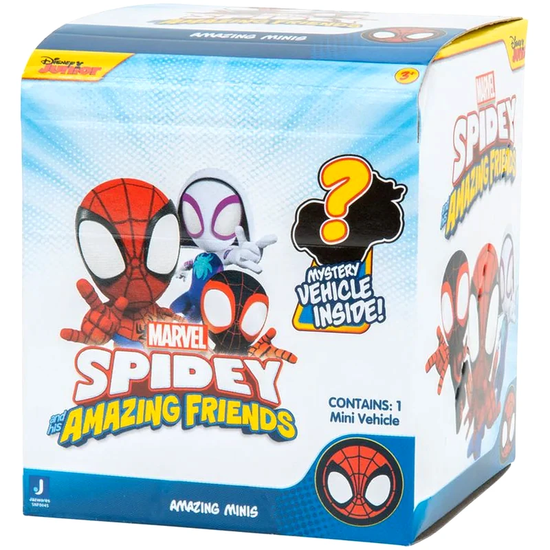 JAZWARES Φιγούρα Δράσης Jazwares Spidey Με Όχημα W2