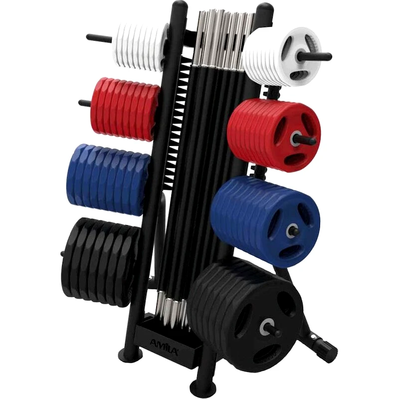 AMILA Βάση για 12 Body Pump Σετ Φ30/ Φ40mm Amila 91352 Επιδαπέδια 113x56x85cm