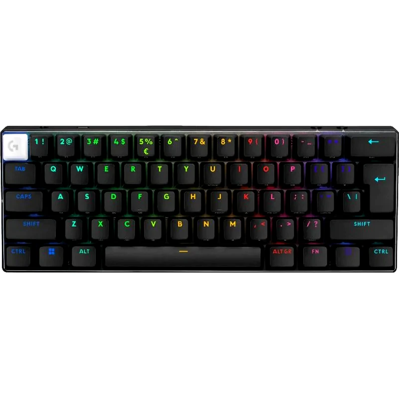 LOGITECH G Logitech G Pro X 60 Ασύρματο Οπτικό Πληκτρολόγιο Μαύρο (US)