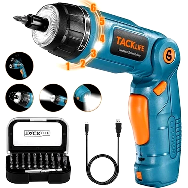 TACKLIFE Tacklife Sdh13dcb Ηλεκτρικό Κατσαβίδι Επαναφορτιζόμενο