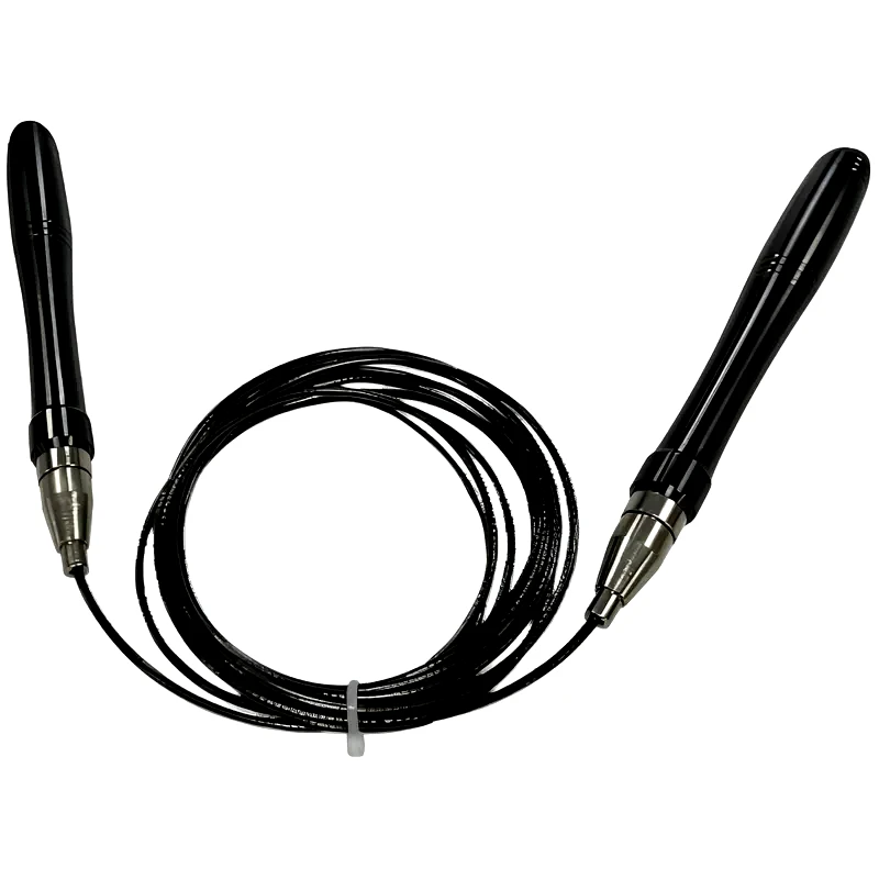 AMILA Σχοινάκι Γυμναστικής Amila Speed Rope Powerslim 3m - Μαύρο