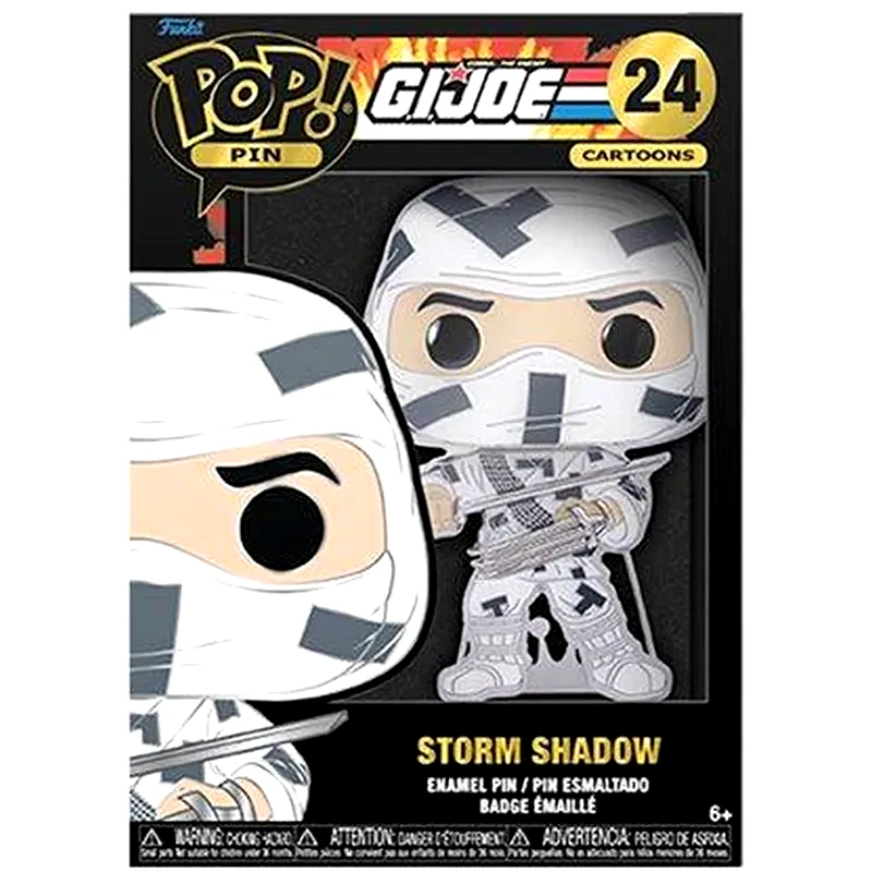 FUNKO Funko Pop! Pin - Cartoons - Gi Joe - Snake Eyes #27