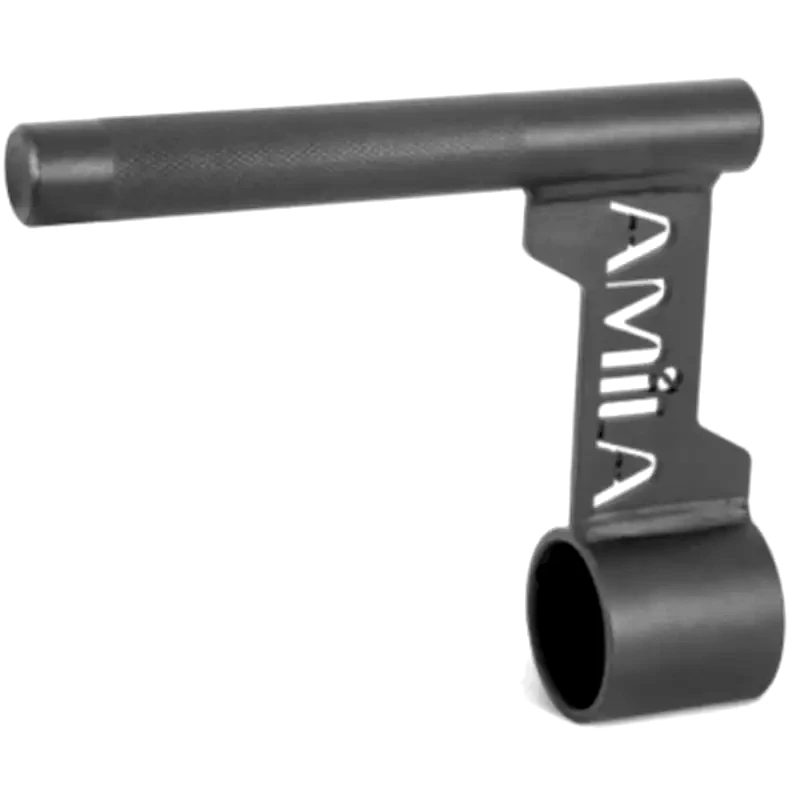 Μονή Λαβή Μπάρας Landmine Amila από Σίδερο - Μαύρο