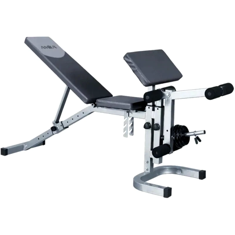 Πολλαπλών Χρήσεων Πάγκος Γυμναστικής Amila Combination Bench 44756 183x60x125cm - Μαύρο
