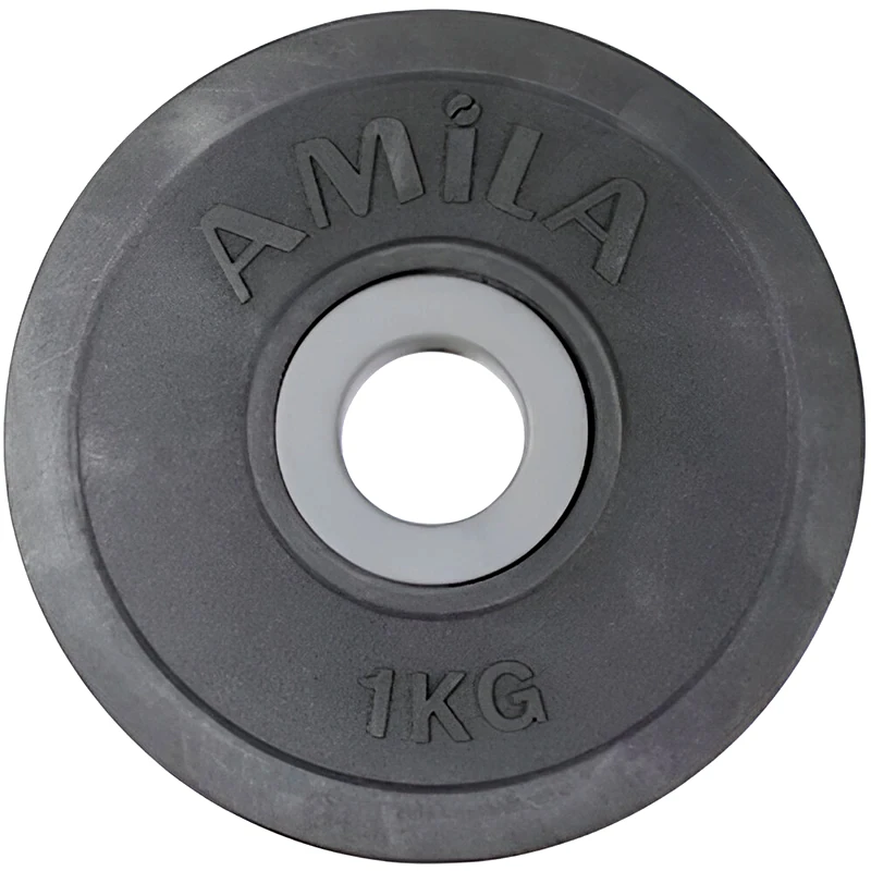 AMILA Δίσκος Amila 1 kg για Μπάρα Ø28mm