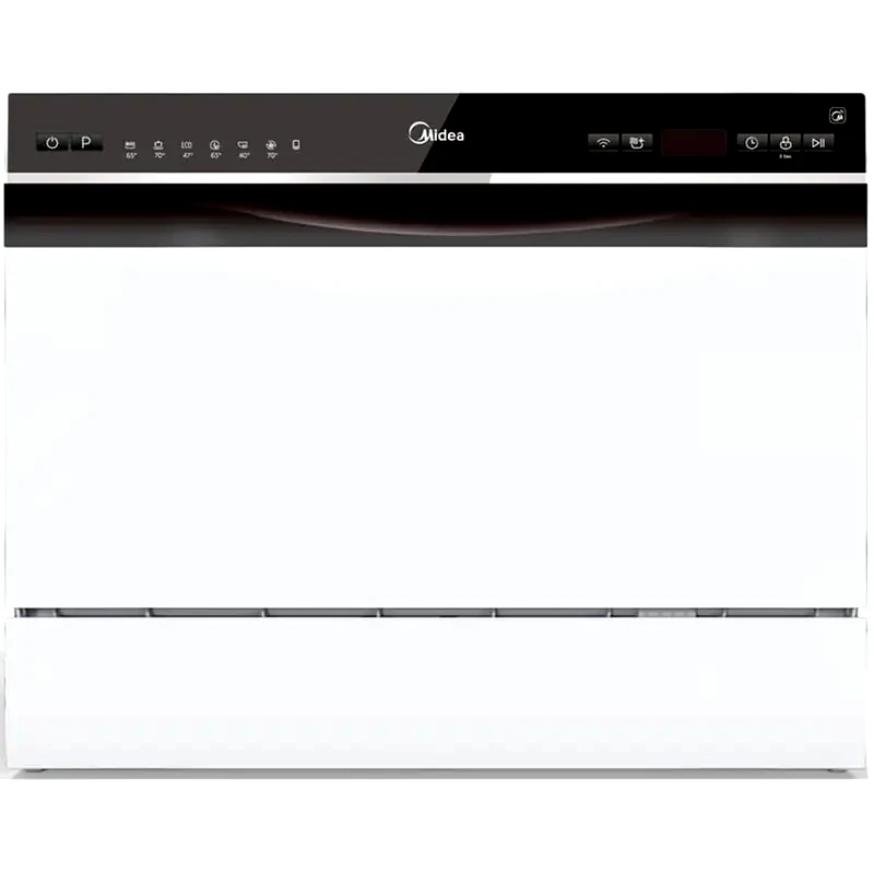 MIDEA MIDEA MTD55S400W για 6 Σερβίτσια Λευκό Πλυντήριο Πιάτων
