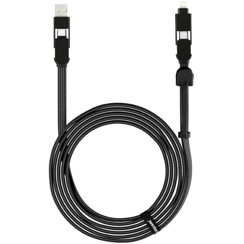 ROLLING SQUARE Καλώδιο Φόρτισης Rolling Square inCharge XL 6-in-1 100W 3m - Urban Black