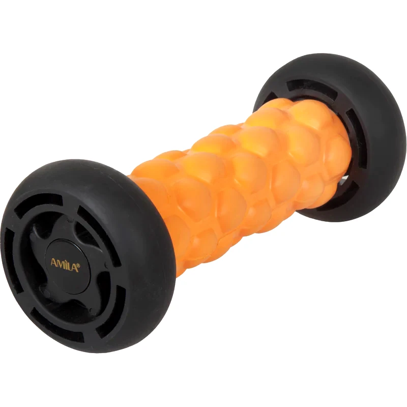AMILA Foam Roller Amila Foot Massage Pro 96817 από EVA 7.5x16 cm - Πορτοκαλί
