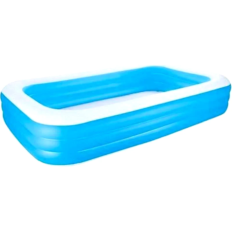 BESTWAY Φουσκωτή Πισίνα Παραλληλόγραμμη Bestway Deluxe 54009 1.161Lt - Μπλε