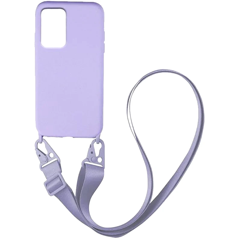 SONIQUE Θήκη Samsung Galaxy A53 5G - Sonique Carryhang Liquid Silicone Strap - Λιλά
