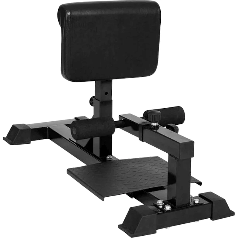 GORILLASPORTS Ρυθμιζόμενος Πάγκος Γυμναστικής Sissy Squat GorillaSports G576 101.1x37.4x55.7cm - Μαύρο