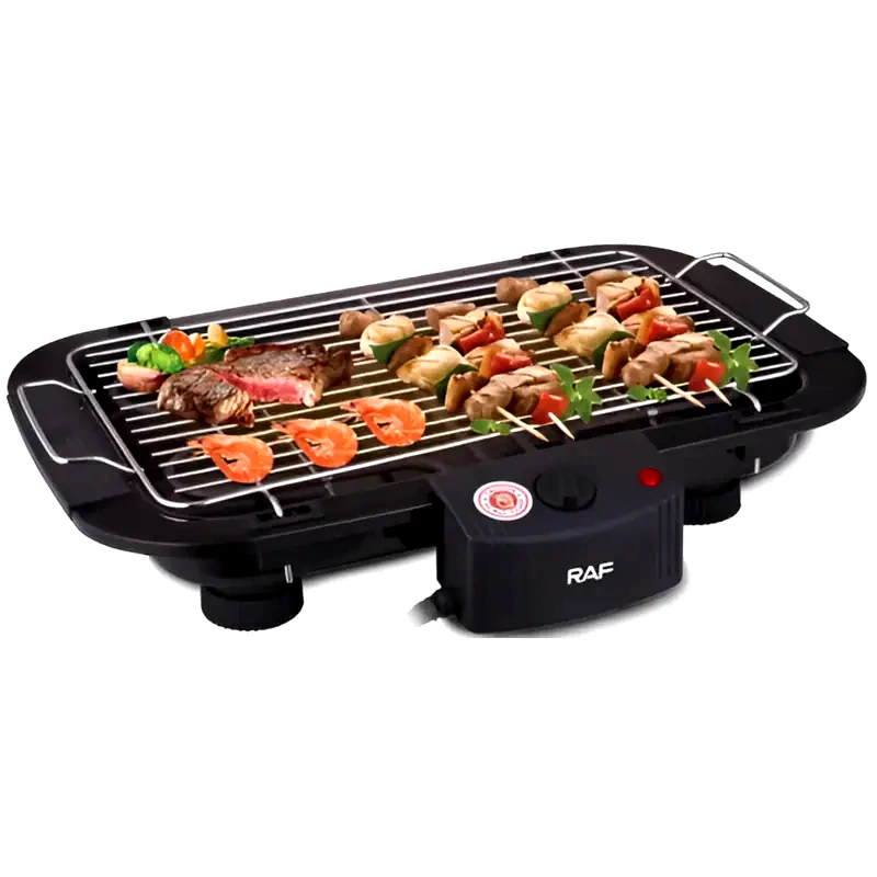 RAF Επιτραπέζια Ηλεκτρική Ψησταριά RAF R-5301 2000 W Μαύρο