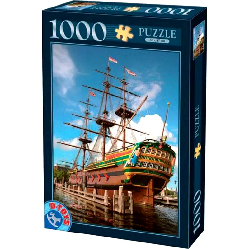 D-TOYS Παζλ D-toys Famous Places (1000 Κομμάτια)