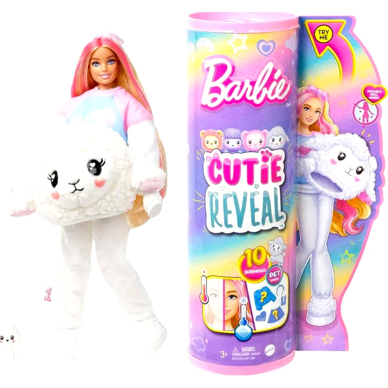 MATTEL Κούκλα Barbie Cutie Reveal Προβατάκι (HKR03)