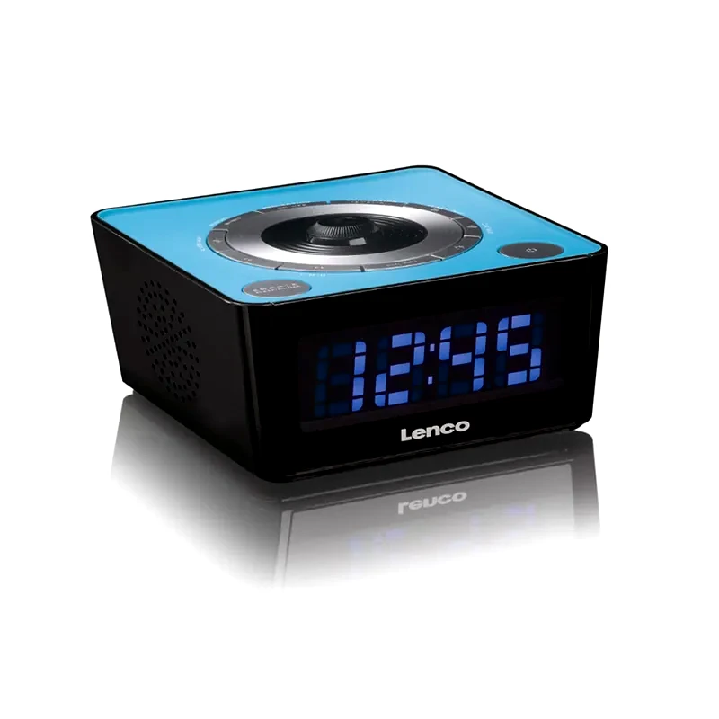 LENCO Ράδιο - Ξυπνητήρι Lenco LEN-CR16 Projector - Μπλε