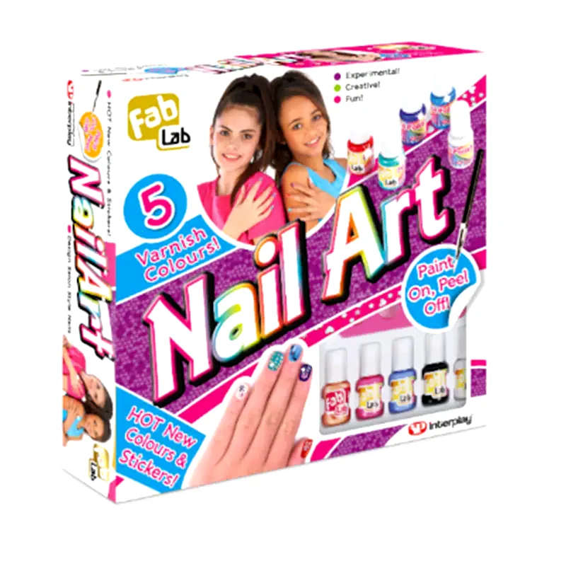 INTERPLAY Nail Art - Κιτ Για Πολύχρωμα Νύχια