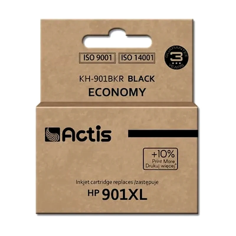 ACTIS Μελάνι Actis HP 901XL Μαύρο - Cc656ae
