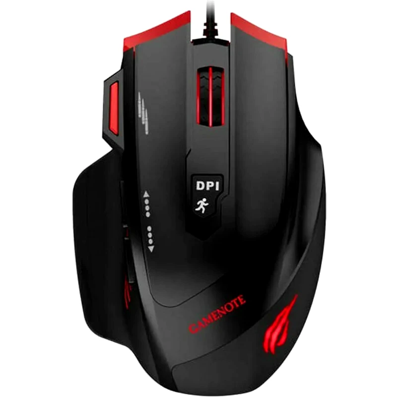 HAVIT Havit MS1005 RGB Gaming Ενσύρματο Ποντίκι Μαύρο