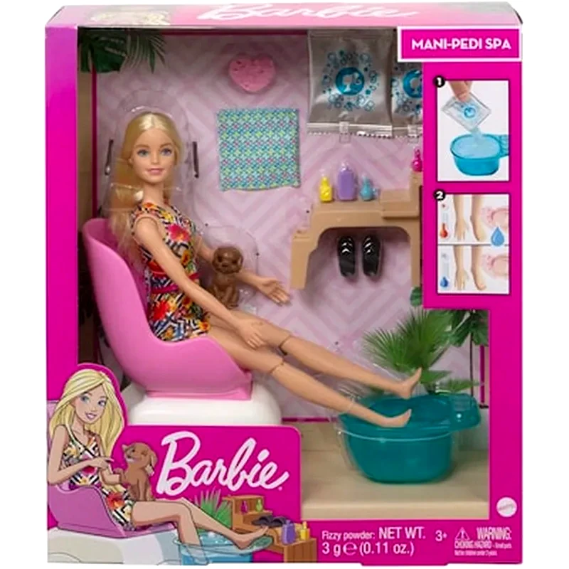 MATTEL Mattel Barbie Wellness - Ινστιτούτο Μανικιούρ Ghn07