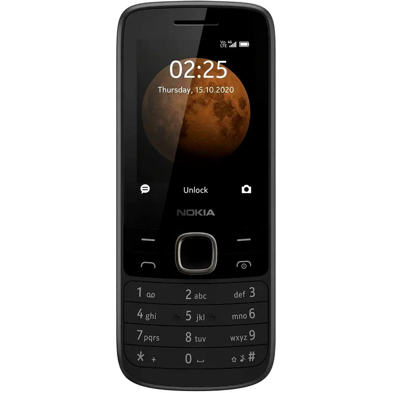 NOKIA Nokia 225 4G Dual Sim - Μαύρο