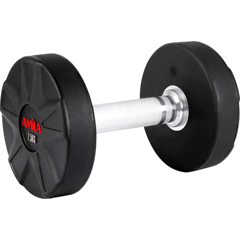 AMILA Βαράκι Στρογγυλό 7.5kg Amila PU Series 84648 από Ατσάλι - Μαύρο