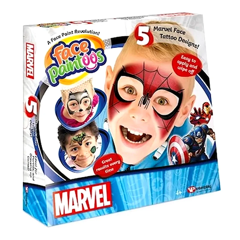 INTERPLAY Face Paintoos - Disney Marvel