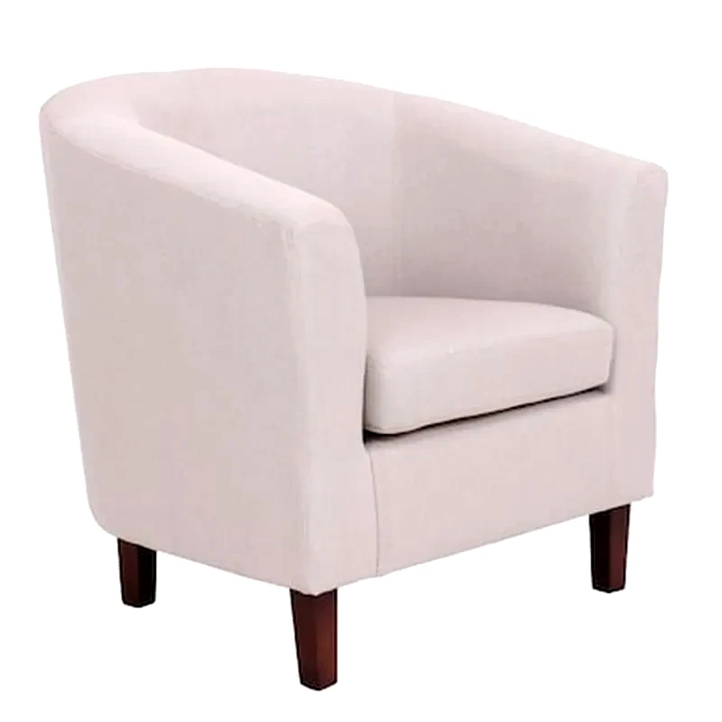 WOODWELL Πολυθρόνα Από Ύφασμα - Μπεζ