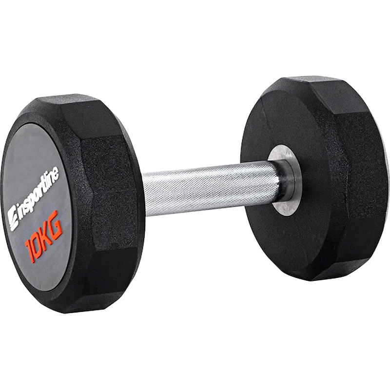 INSPORTLINE Βαράκι Δωδεκάγωνο 10kg InSPORTline Profi CPU από Μέταλλο - Μαύρο
