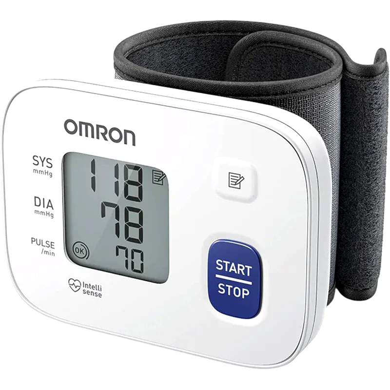 OMRON Ψηφιακό Πιεσόμετρο Καρπού Omron RS1 HEM-6160-E με Ανίχνευση Αρρυθμίας Λευκό
