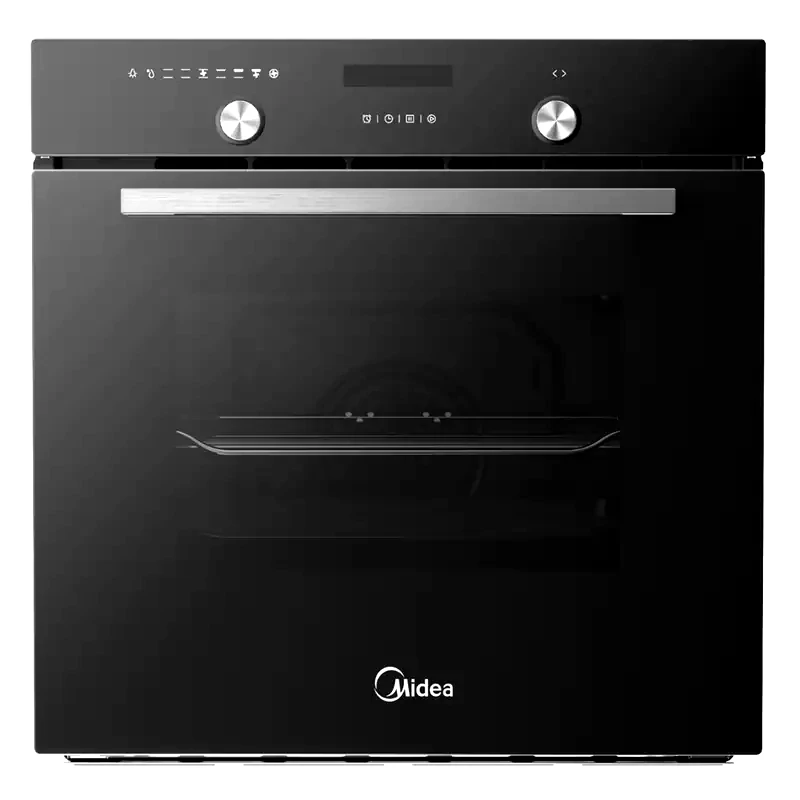 MIDEA MIDEA MBON5M90E5-BK 70 Lt Μαύρο Κρύσταλλο Εντοιχιζόμενος Φούρνος Άνω Πάγκου