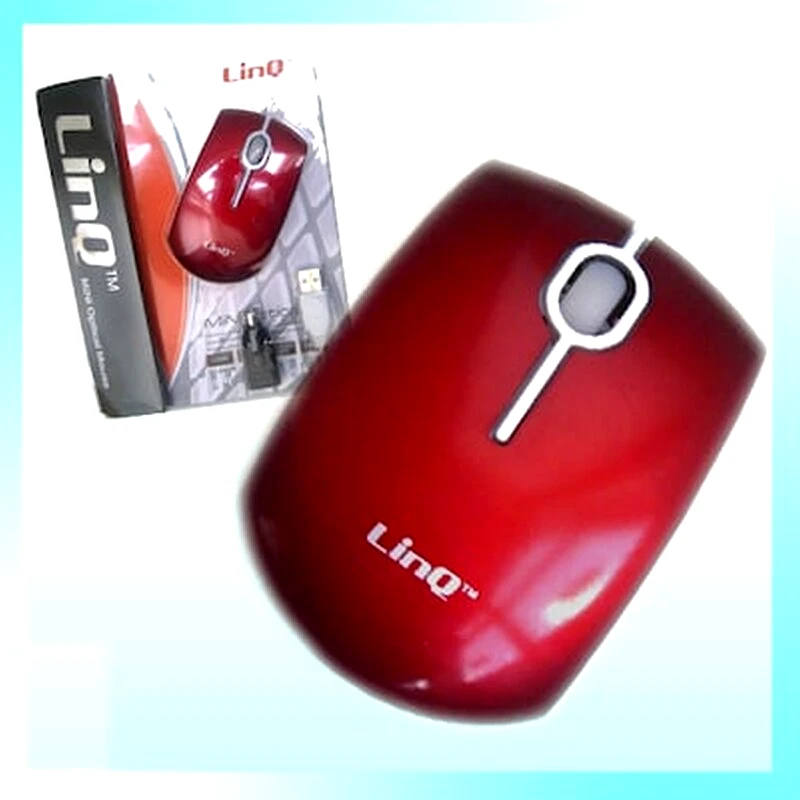 LINQ Linq Mini Design Mouse For Pc And Notebook It-m010 (red)
