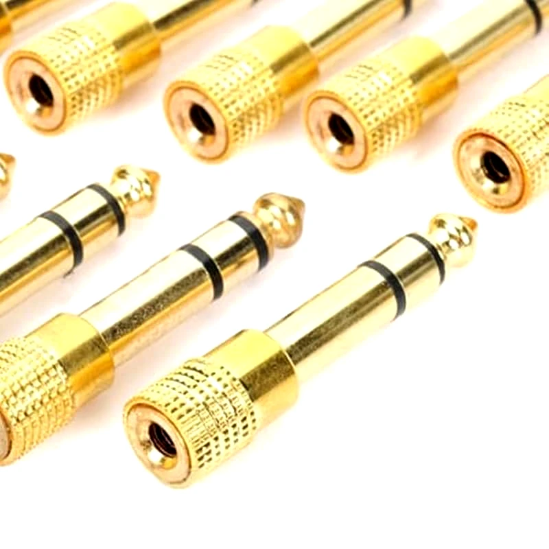 OEM Βύσμα Oem 6.35mm jack male σε 3.5mm jack female