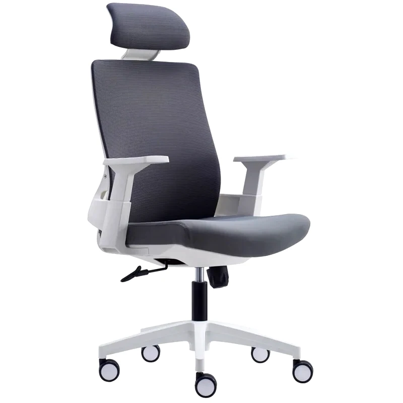 WOODWELL Διευθυντική Καρέκλα Γραφείου Woodwell Bf8900 από Ύφασμα - Γκρι