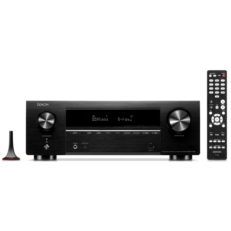 DENON Denon AVR-X1800H DAB Ραδιοενισχυτής - Μαύρο