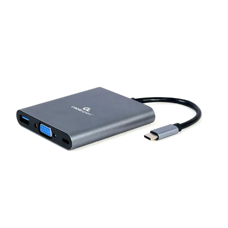 CABLEXPERT Cablexpert A-CM-COMBO6-01 USB Hub 6 σε 1 USB-C - Space grey