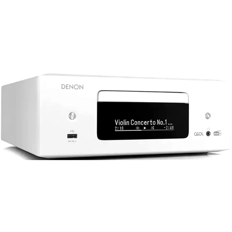 DENON Denon RCD-N12 Hi-Fi CD Player - Λευκό