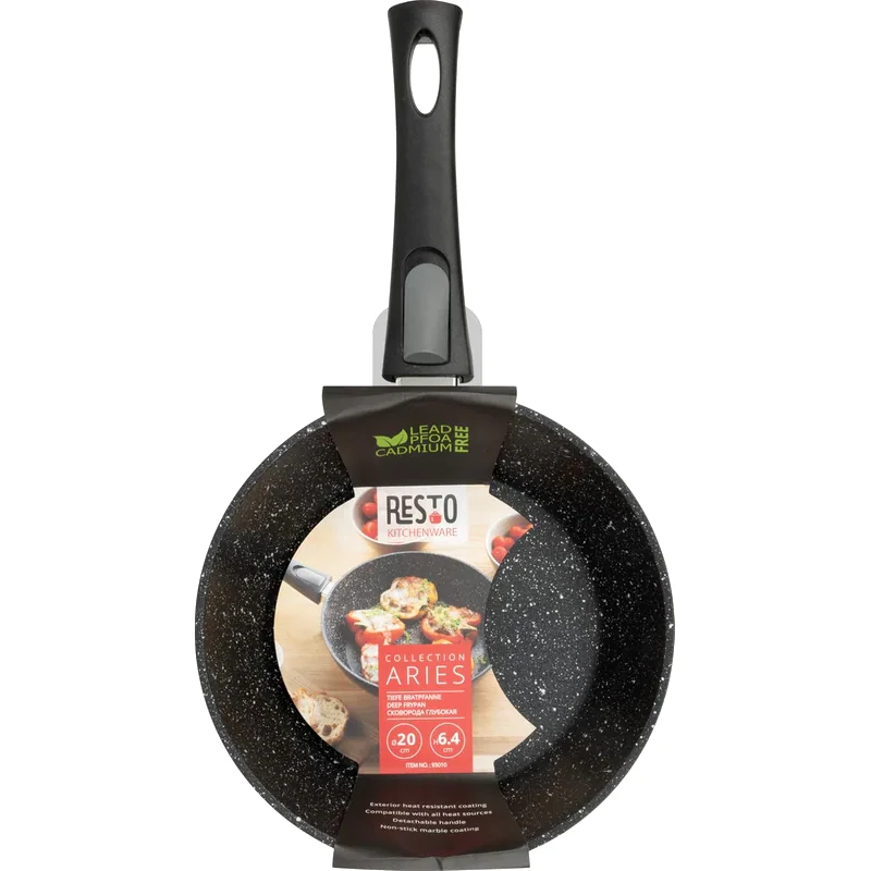RESTO Αντικολλητικό Τηγάνι RESTO Aries 93010 από Αλουμίνιο 20 cm