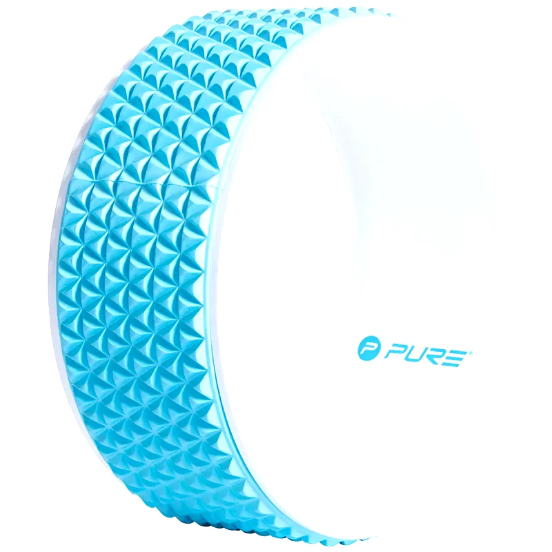 PURE2IMPROVE Yoga Wheel Pure2Improve 34 cm - Μπλε/ Λευκό
