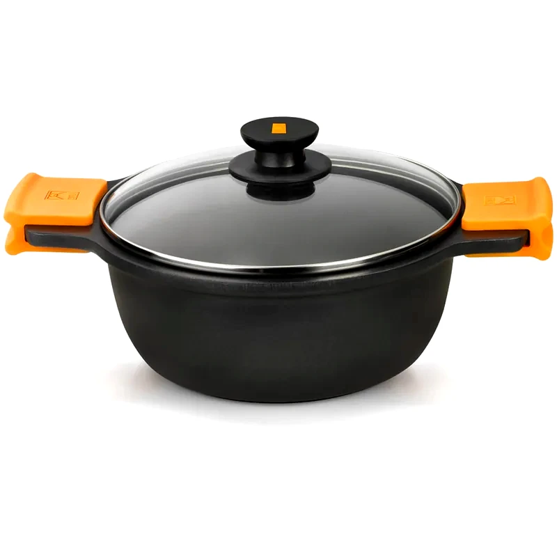 BRA Κατσαρόλα BRA EFFICIENT A270324 24 cm 4 L Μαύρο