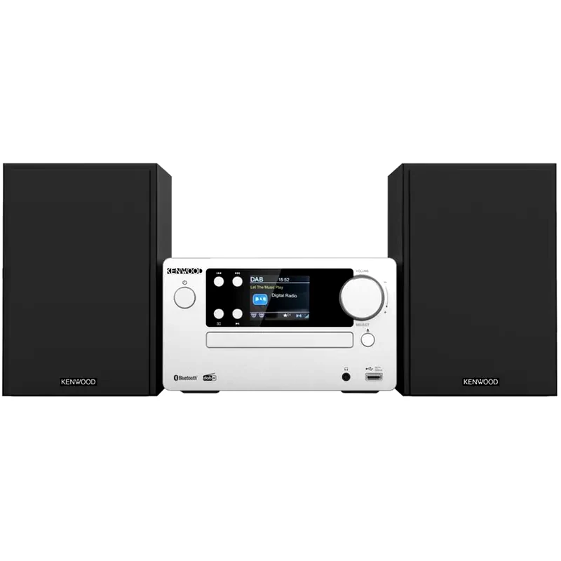 KENWOOD Ηχοσύστημα Kenwood M-725DAB-S 50 W - Ασημί