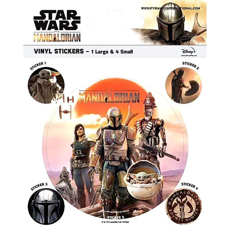 PYRAMID Αυτοκόλλητα Pyramid The Mandalorian - Star Wars