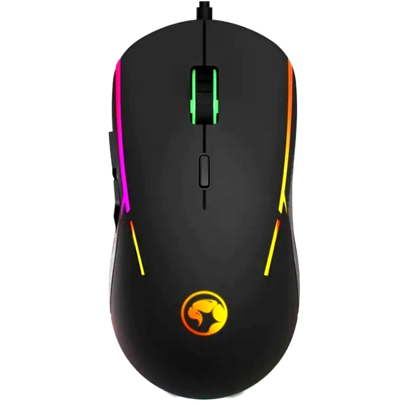 MARVO Gaming Ενσύρματο Ποντίκι Marvo G924 RGB 10000 DPI - Μαύρο