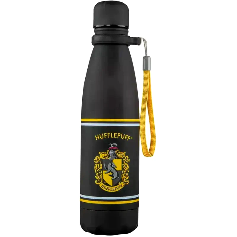 CINEREPLICAS Μπουκάλι Cinereplicas Μεταλλικό Hufflepuff Harry Potter 500 ml