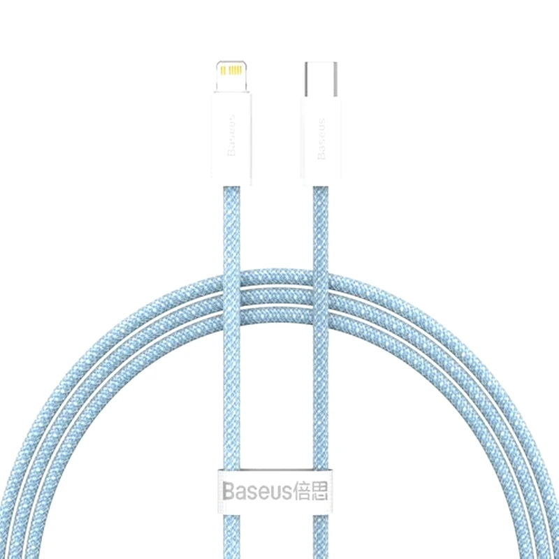 BASEUS Καλώδιο δεδομένων Baseus Dynamic Series USB-C σε Lightning 20W 1m - Blue (cald000003)