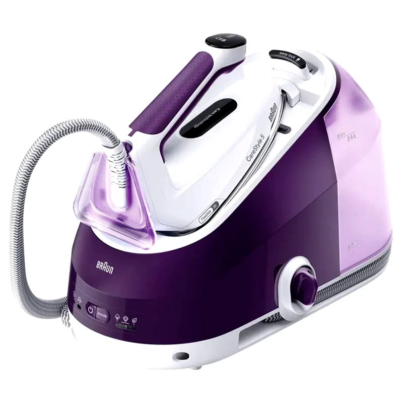 BRAUN BRAUN CareStyle 5 Steam IS5247VI 7.5 bar με Δοχείο Νερού 2 L Μωβ Σύστημα Σιδερώματος