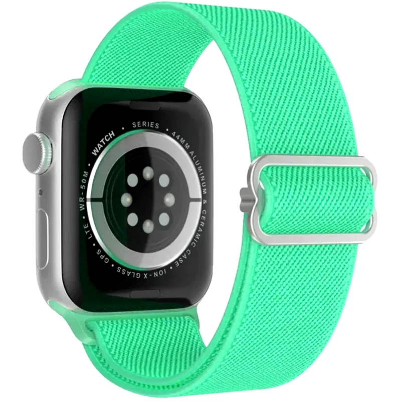 SONIQUE Λουράκι Sonique Elastic Nylon Loop Sport Band για Apple Watch 38/40/41mm - Βεραμάν